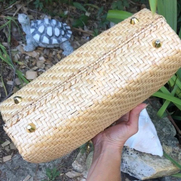 Vintage Vanessa Woven Straw Bag - Picture 8 of 15